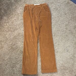 Treasure & Bond Tan Corduroy Trousers